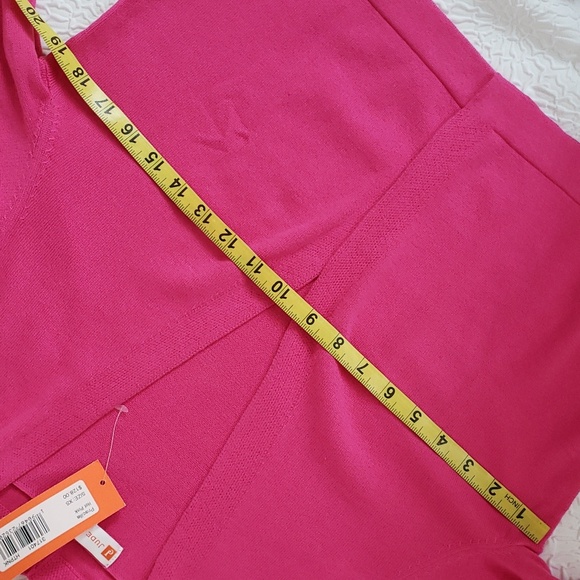 JUDE CONNALLY PRISCILLA SWEATER PIMA COTTON Hot Pink, Size XS NWT - Picture 15 of 16
